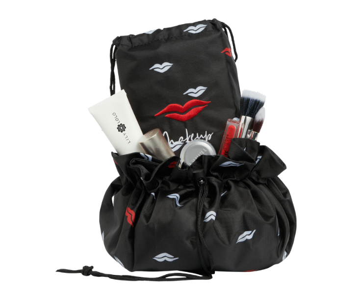 Washable Drawstring Makeup Bag - 7 colour choices